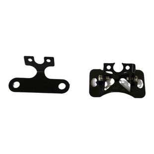 通用行车记录仪后摄像头活动固定支架汽车倒车镜头外壳后置铁片架