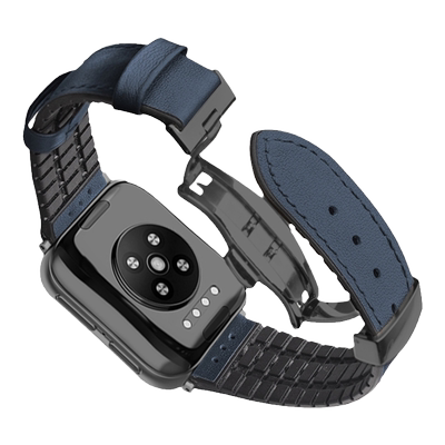 适用oppowatch2表带真皮