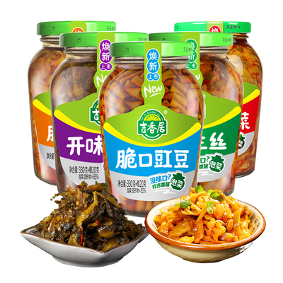 吉香居豇豆组合装腌制咸菜