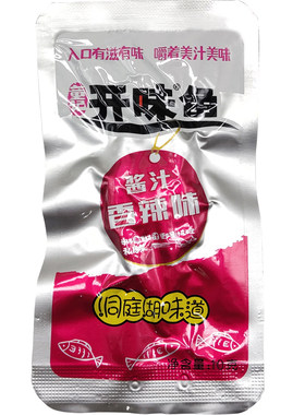 童记开味酱汁小鱼干小零食