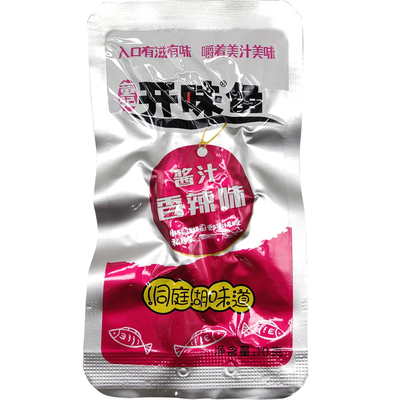 童记开味酱汁小鱼干小零食
