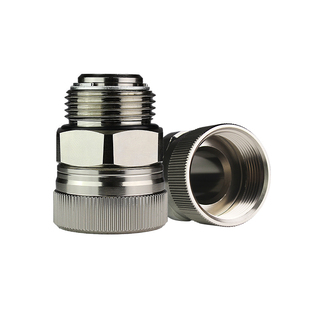 加油枪铝合金不锈钢360度旋转活接头变径油管活动接头4分6分1寸