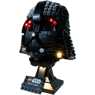 KY灯组适用于乐高拼装75304星球大战系达斯维达头盔积木玩具LED灯