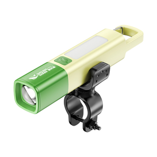 自行车灯强光照明前灯山地公路夜骑手电筒儿童单车灯防雨骑行装备