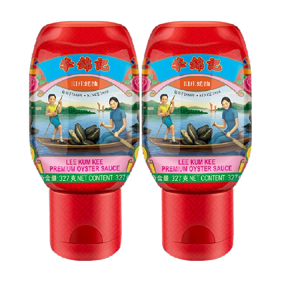 李锦记旧庄蚝油327g×2瓶