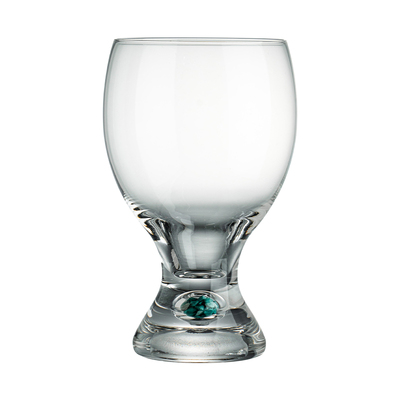 水晶玻璃啤酒杯轻奢绿松石扎啤杯