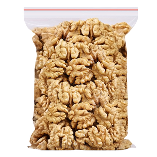 菓左菓右生核桃仁椒盐奶香核桃仁去皮炒熟烘焙原味核桃肉坚果干果