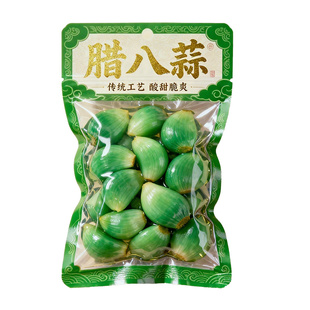 腊八蒜官方旗舰店山东特产翡翠绿蒜腌制醋泡大蒜糖蒜正宗糖醋蒜