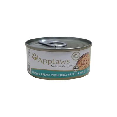 Applaws爱普士官方正品进口猫罐头湿粮猫咪搭配非主食鸡肉吞拿鱼