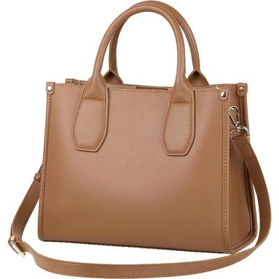 精致高档真皮手提方包