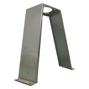 巴歇尔槽支架超声波明渠流量计探头传感器支架可选孔径304不锈钢