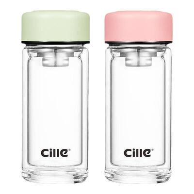 希乐漂亮的玻璃杯子高级感轻奢