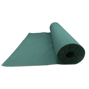 园艺土工布透水滤水绿色保温保湿种植铺石子养护毯毛毡防寒布