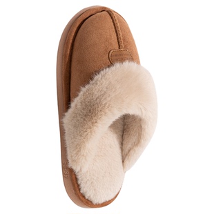 2025新款高级感棉拖鞋女冬季毛绒保暖居家室内情侣男家用厚底防滑