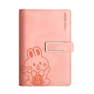 家庭日常开销记账本2026新款儿童记账本活页小学生网红存钱本可放钱零花钱收纳钱包小记账本子可爱手帐明细账