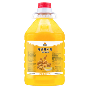 商用 蜂蜜芥末酱2.5kg甜辣酱桶装炸鸡薯条寿司热狗韩式家用蘸酱料