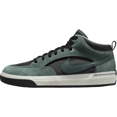 耐克男女中帮耐磨系带轻便板鞋