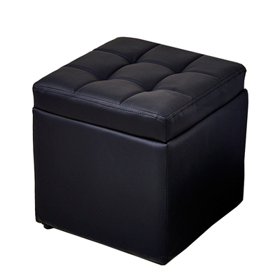 服装店实木客厅鞋柜试衣间储物凳