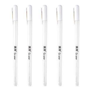 白色高光笔绘画笔美术白笔细头小头水性笔美术生专用素描手绘画画儿童速干勾线笔勾边笔马克笔不掉色提亮笔