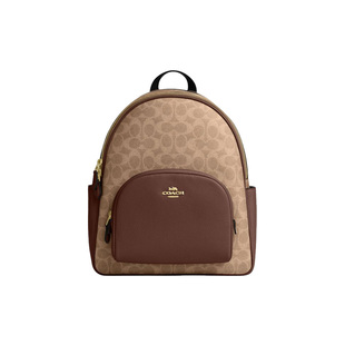 【保证】COACH/蔻驰女士Court双肩包大容量背包旅游书包女包