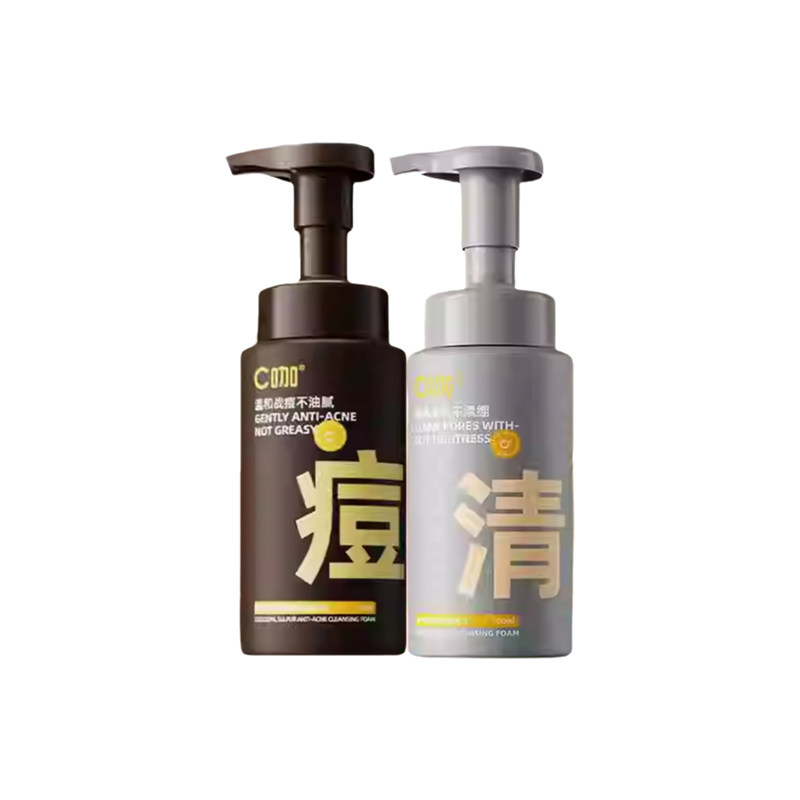 c咖氨基酸洗面奶女洁面慕斯深层清洁温和收缩毛孔正品补充装