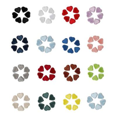 自粘补丁贴爱心修补羽绒服布贴