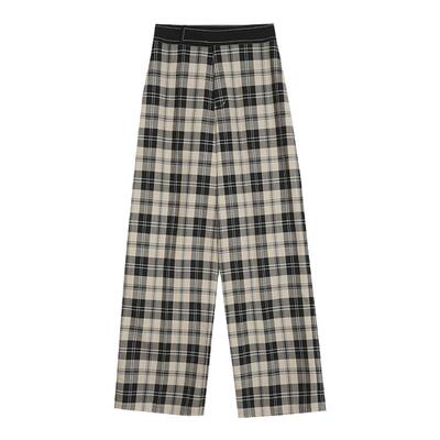 BLANKLABEL撞色格子西裤