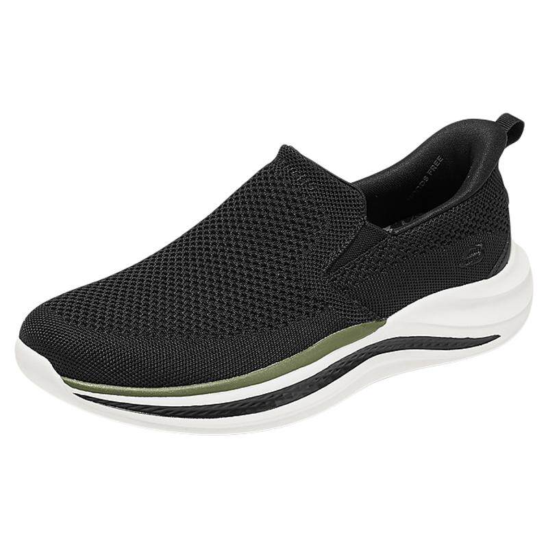 斯凯奇闪穿鞋春季新款男子一脚蹬健步鞋厚底舒适休闲运动鞋