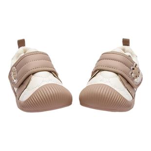 巴拉巴拉宝宝学步鞋男童加厚款棉鞋女童保暖鞋子儿童秋冬新款童鞋