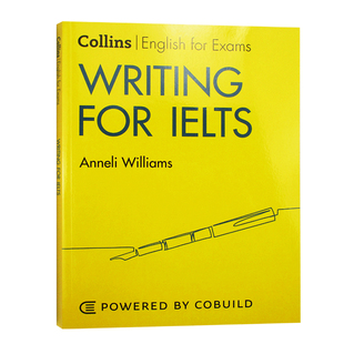 Writing for IELTS 柯林斯雅思写作 新版 英文原版考试教辅 进口工具书教材 可搭词汇阅读听力语法口语