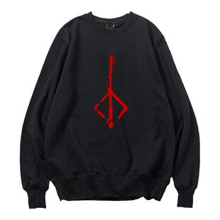 血源诅咒老猎人PS4黑暗恶魔之魂游戏圆领卫衣男女加绒长袖上衣服