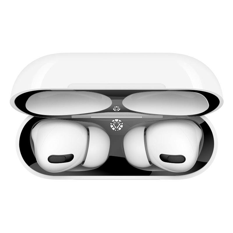 清洁AirpodsPro2代苹果耳机airpods3/airpod内盖贴膜内部金属防尘贴纸保护膜超薄个性壳套防铁粉清理工