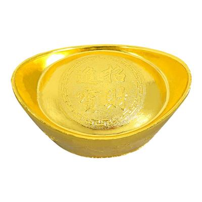 合金元宝摆件金银元宝仿真道具