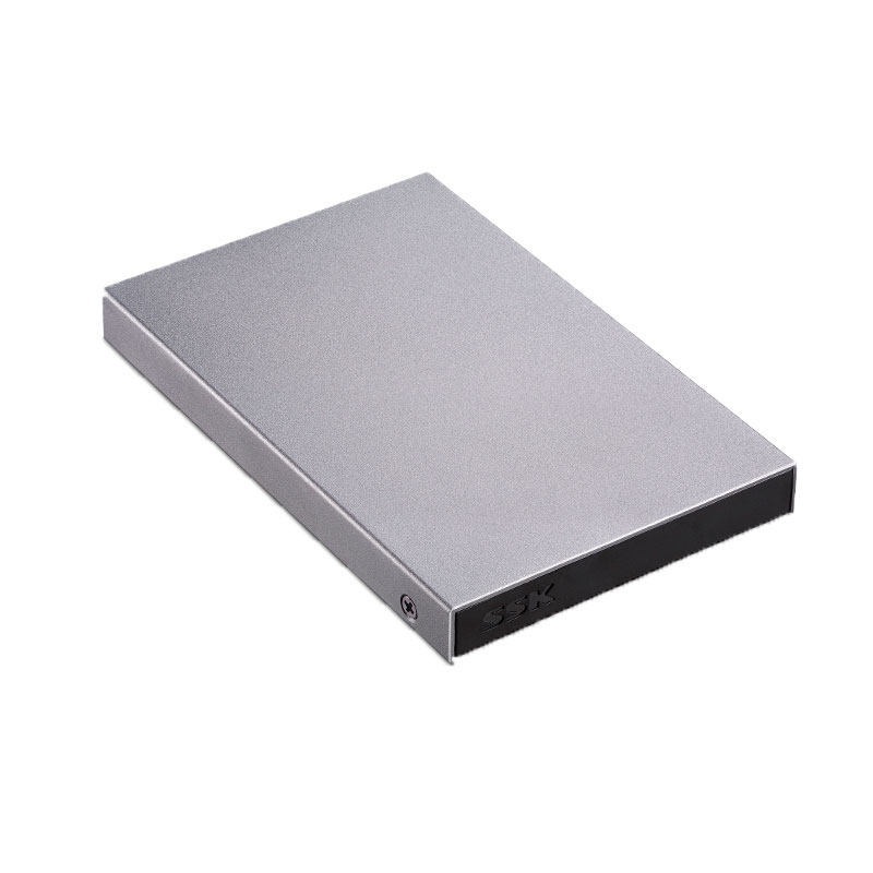 ssk飚王Type-c接口usb3.0移动硬盘盒2.5寸SATA机械ssd固态金属壳