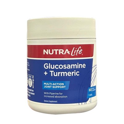 新西兰直邮NutraLife纽乐维骨力+姜黄素胶囊60粒维护关节软骨健康
