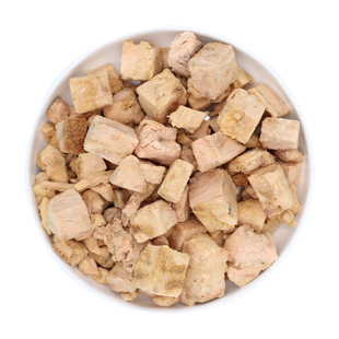 冻干猫零食三文鱼块原切磨牙美毛护肤营养补钙狗狗零食冻干猫粮