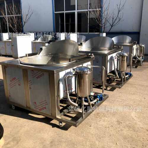 虎皮鸡爪油炸机鱿鱼圈小麻花加工设备定制小酥肉油炸锅