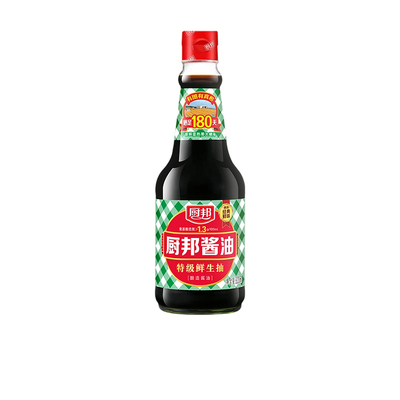 厨邦特级生抽鲜酱油820ml/瓶凉拌