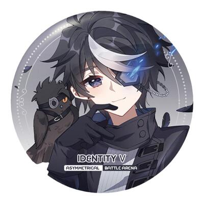 第五人格镭射徽章小女孩先知周边