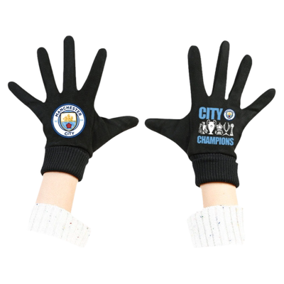 曼城五冠王夺冠纪念手套
