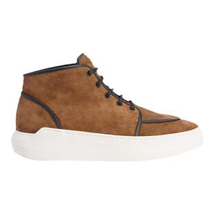 Giuseppe ZanottiGZ男士绒面中帮运动鞋