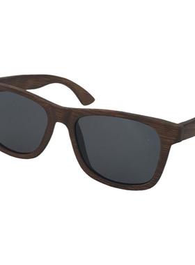 墨镜深棕色竹子偏光镜片