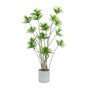 北欧风百合竹网橱窗装饰仿真植物