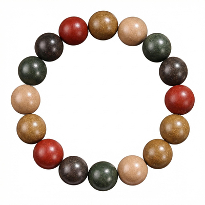 天然中药合香珠手串五行合香珠