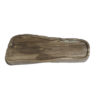 天然木化石茶盘家用整块石材茶台轻奢硅化木小茶盘茶海功夫茶具