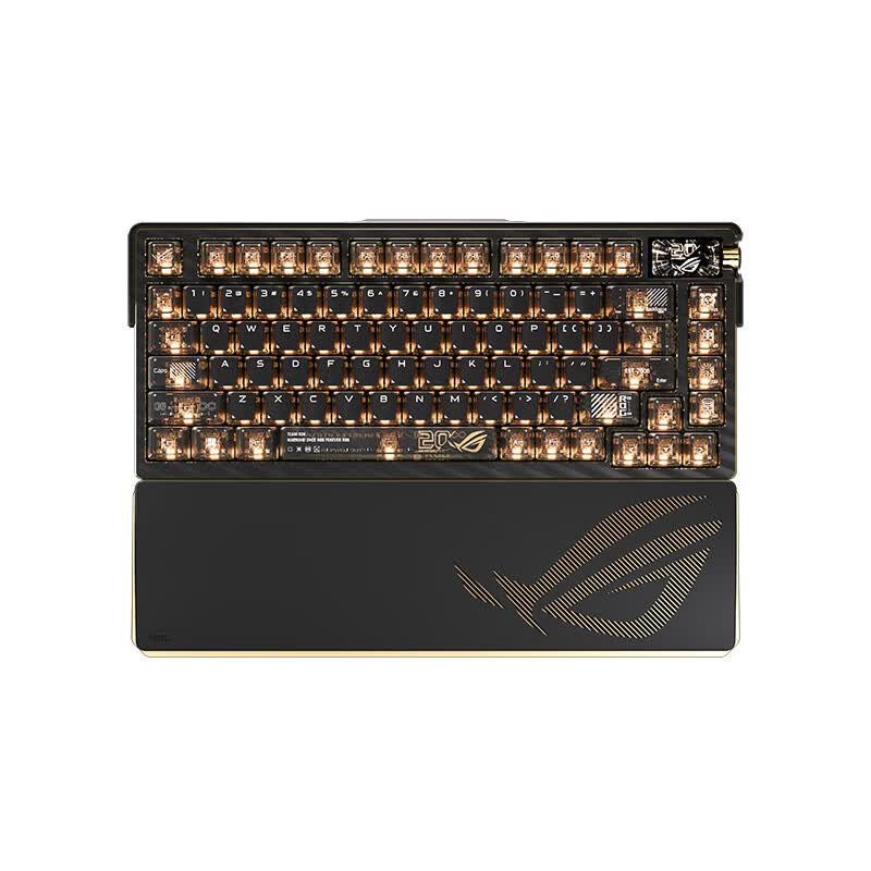 ROG夜魔Extreme SE 机械键盘 75%配列 游戏电竞键盘 无线8K触摸屏