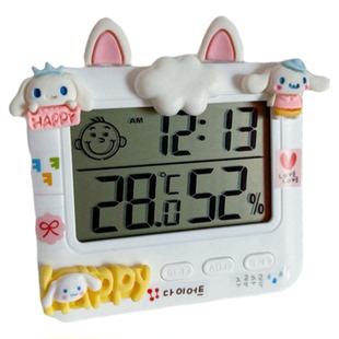 温度计室内家用高颜值可爱高精准度温湿度卧室干湿显示器婴儿房室