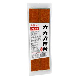 超级大大大辣片辣条零食很大网红长沙plus豫湘鸿香辣麻辣美食平江