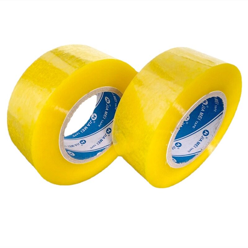 透明胶带55*200米粘纸断粘足韧性透明胶长度不易高封箱强特高胶带