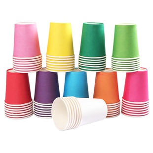 一次性彩色纸杯幼儿园手工diy制作儿童美工区域材料创意作品